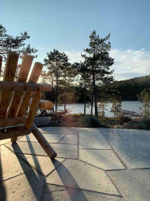 Cosy Cabin Between Lake And Mountain Treungen 외부 사진